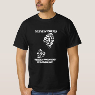 T-shirt Personnalisé Croyez en vous-même à moins, Drôle Bi