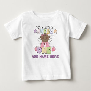 T-shirt personnalisé d'anniversaire de fille