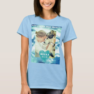 T-shirt Personnalisé dans un mémorial de mémoire amoureux