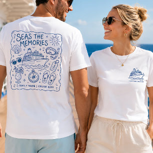 T-shirt personnalisé de croisière en famille