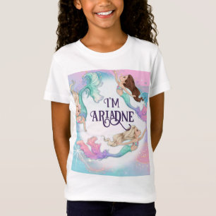 T-Shirt Personnalisé De Jolies Petites Sirènes Mer
