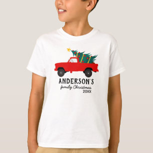 T-shirt personnalisé de Noël de famille