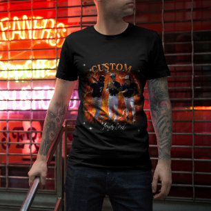 T-shirt personnalisé de sport des années 90 avec p