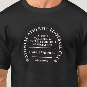 T-shirt personnalisé des vainqueurs de la ligue de