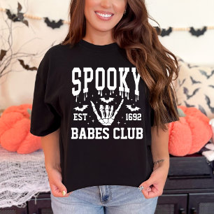 T-shirt Personnalisé Éffrayant Halloween Groupe College Pa
