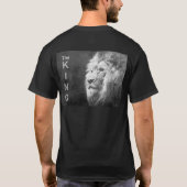 T-shirt Personnalisé Élégant Pop Art Lion Head Modèles Men (Dos)