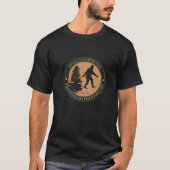 T-shirt Personnalisé Funny Sasquatch Emplacement et recher (Devant)