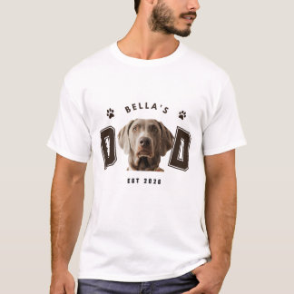 T-shirt personnalisé graphique Bella pour chien pe