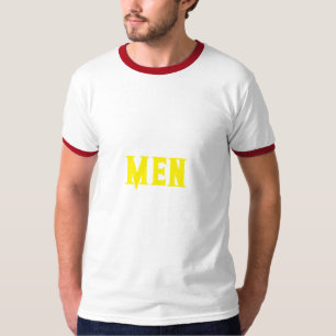 T-shirt Personnalisé Homme Texte Couleur Jaune brillante R