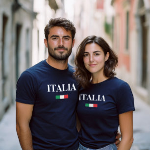 T-shirt personnalisé Italie - Italie, Sicile, Ombr