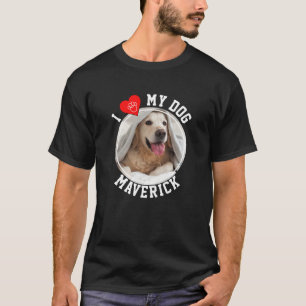 T-shirt Personnalisé J'AIME MON CHIEN