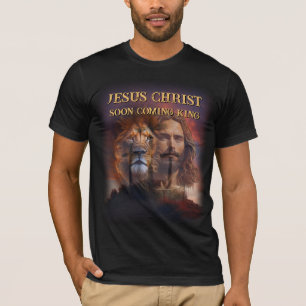 T-Shirt Personnalisé Jésus Christ Bientôt Roi