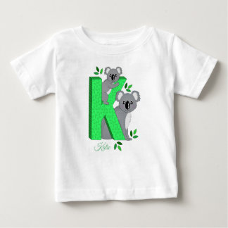 T-shirt personnalisé - K pour le koala