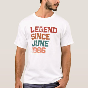 T-Shirt Personnalisé Légende 40e Anniversaire