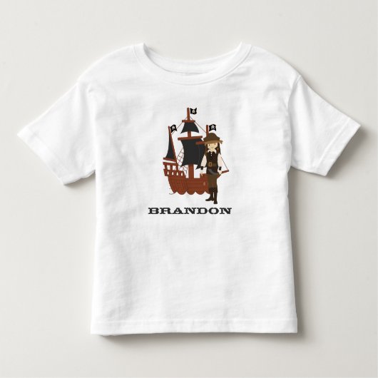 T-shirt personnalisé Little Pirate (Devant)