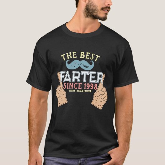 T-shirt Personnalisé Meilleur Farter Drôle Fête des pères (Devant)