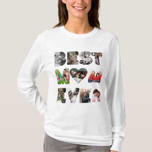 T-shirt Personnalisé moderne 11 photo Meilleure maman jama