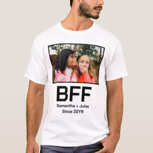 T-shirt Personnalisé moderne meilleur ami pour toujours bf