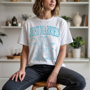 T-shirt Personnalisé Mr & Mrs Shirts, Newlyweds Shirt