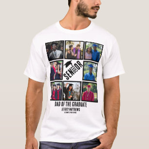 T-shirt Personnalisé papa de l'étudiant principal 8 Photo 