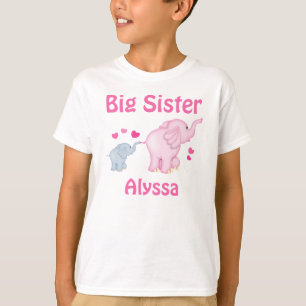 T-shirt personnalisé par éléphant de grande soe