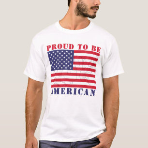 T-shirt Personnalisé Patriotique Portez votre drapeau fier