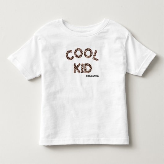 T-shirt personnalisé pour enfant cool (Devant)