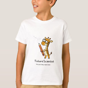 T-shirt personnalisé pour futur scientifique, gira
