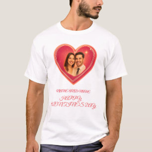 T-shirt personnalisé pour la Saint-Valentin – Cœur