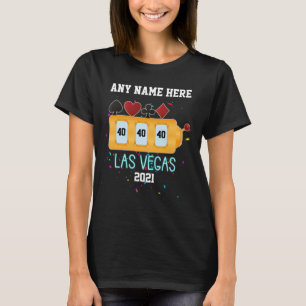 T-shirt personnalisé pour l'anniversaire de Las V