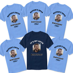 T-Shirt personnalisé pour l'équipage d'anniversair