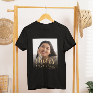 T-shirt personnalisé pour les 21 ans