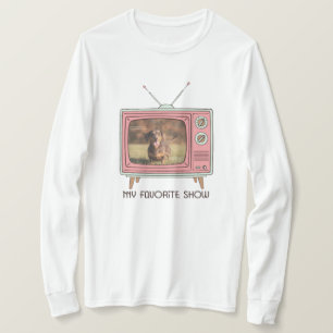 T-shirt personnalisé pour teckel - Télévision Rétr