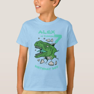 T-Shirt personnalisé ROAR T-Rex pour garçon d'anni