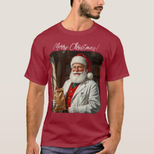 T-shirt personnalisé Santa Claus Pharmacy RX
