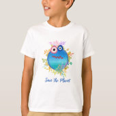 T-Shirt Personnalisé Save The Planet Collection (Devant)