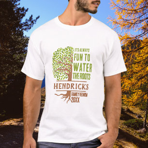 T-shirt personnalisé sur le thème de l'arbre généa