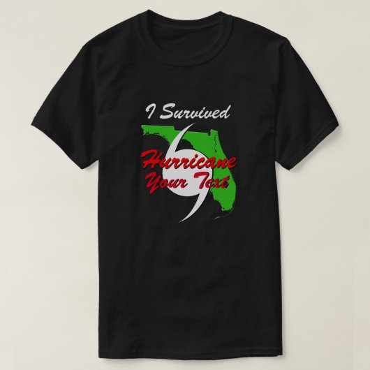 T-shirt personnalisé Survivor Hurricane (Design devant)