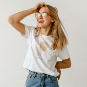 T-shirt Personnalisé, Une Ligne, Amour, Boho, Arabe