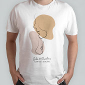 T-shirt Personnalisé, Une Ligne, Amour, Boho, Arabe