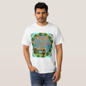 T-shirt personnalisé vintage Lawn Mower (Devant entier)