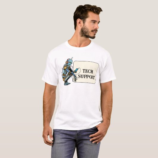 T-shirt Personnaliser Assistance technique AI (Devant entier)
