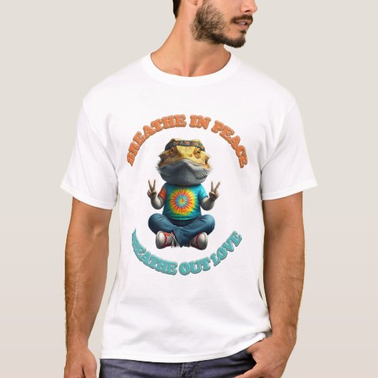 T-shirt Personnaliser Boho Porté Dragon Hippie (Devant)