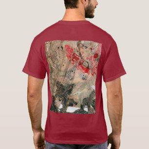 T-shirt Personnaliser de Modèle couleur rouge Art Abstrait