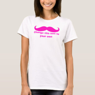 T-shirt Personnaliser de moustache il