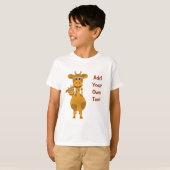 T-shirt Personnaliser des Giraffes de Cute (Devant entier)