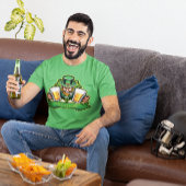 T-shirt Personnaliser Irish Leprechaun Tenir Mes Bières Cl