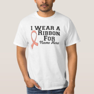 T-shirt Personnaliser je porte un ruban de pêche