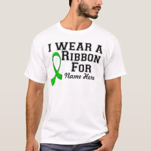 T-shirt Personnaliser je porte un ruban vert