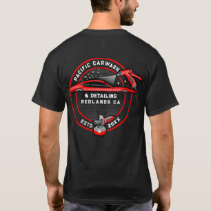 T-shirt Personnaliser le design avant et arrière du nettoy
